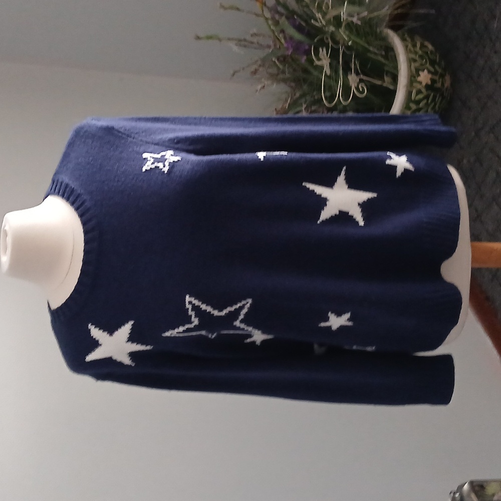 Stars Arcylic Sweater St John's Bay Sz XXLP